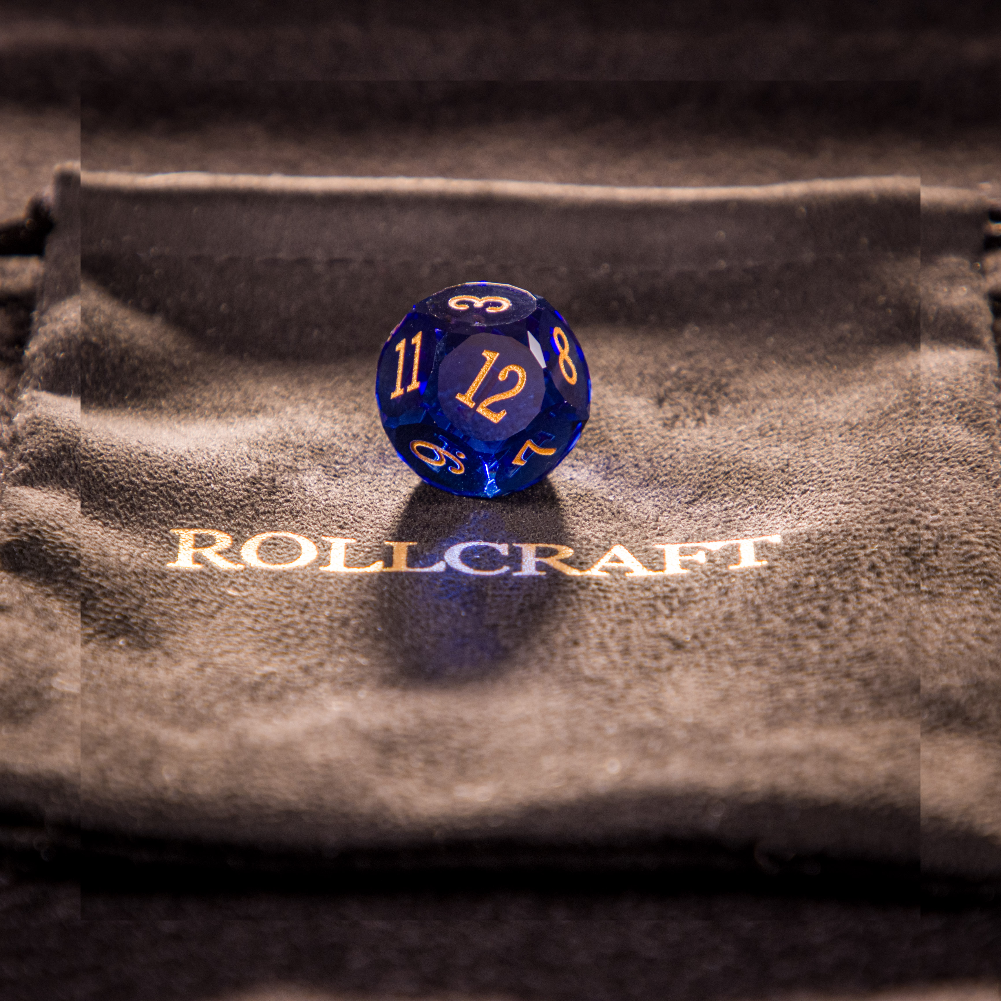 Rollcraft "First Drop" Würfelset – Galaxy Blue (Limitiert auf 10 Stück)