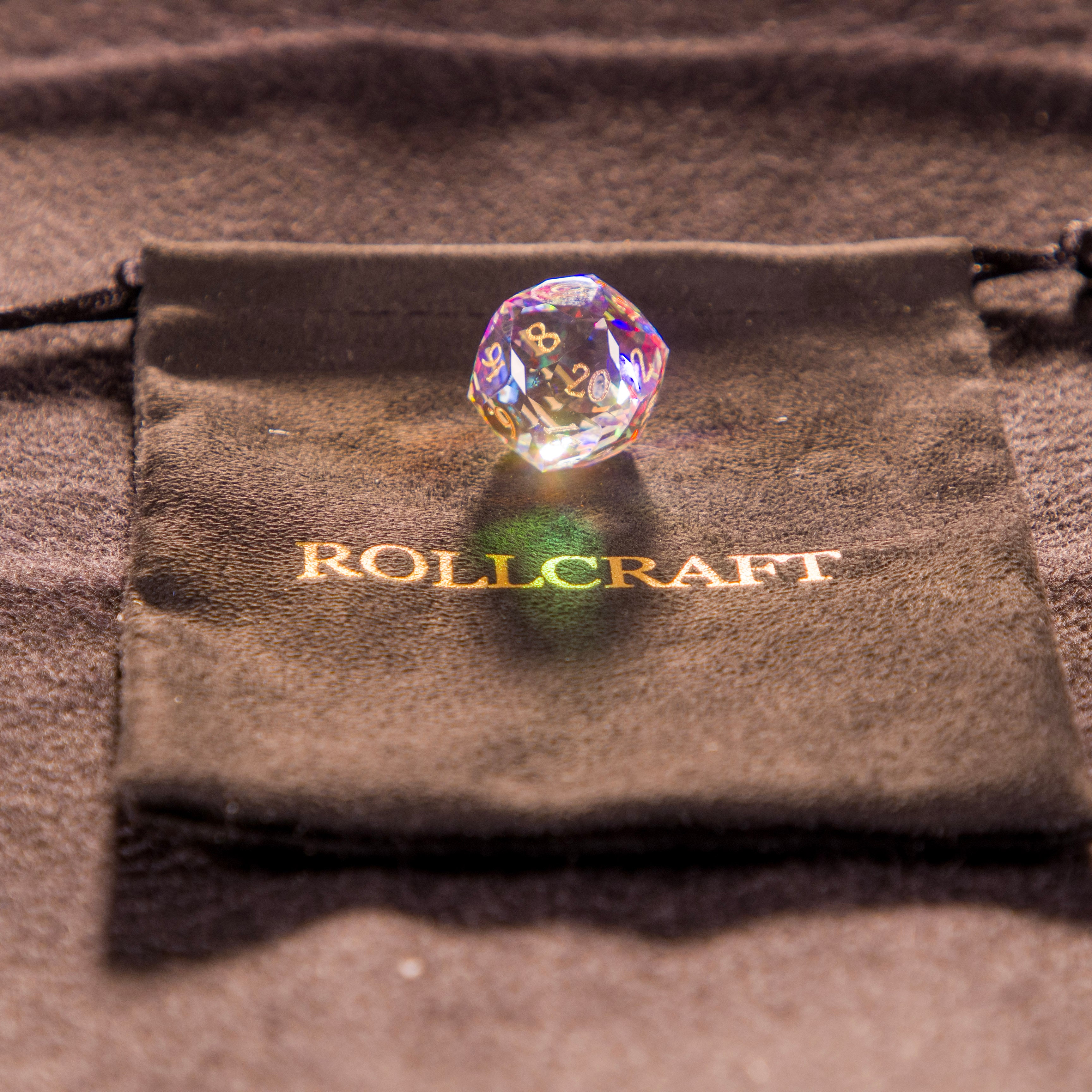 [3W20] Aurora Prismenglas – Abenteurer-Edition (3x W20, 4x W6)