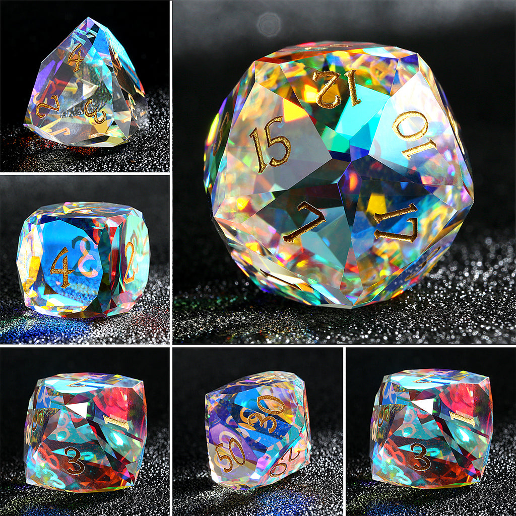 Aurora Prismenglas (Diamond-Cut)