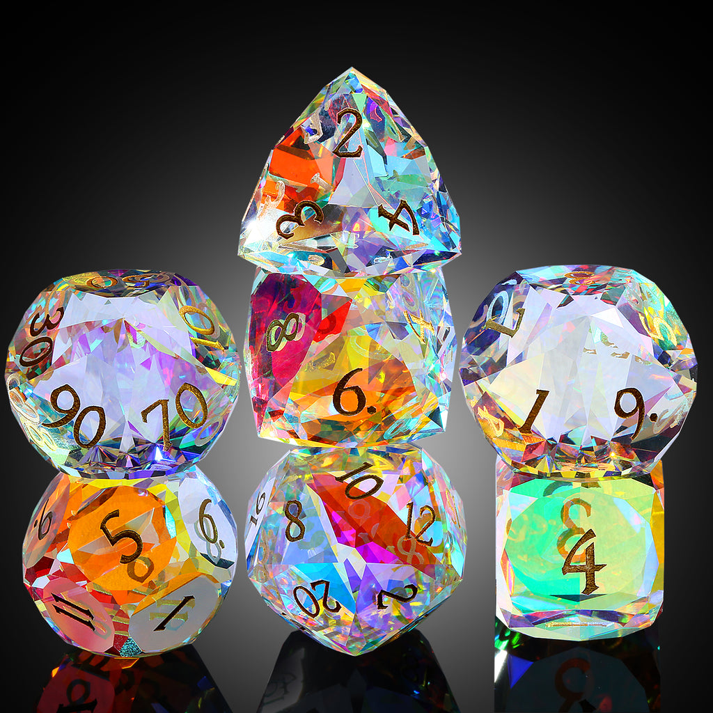 Aurora Prismenglas (Diamond-Cut)
