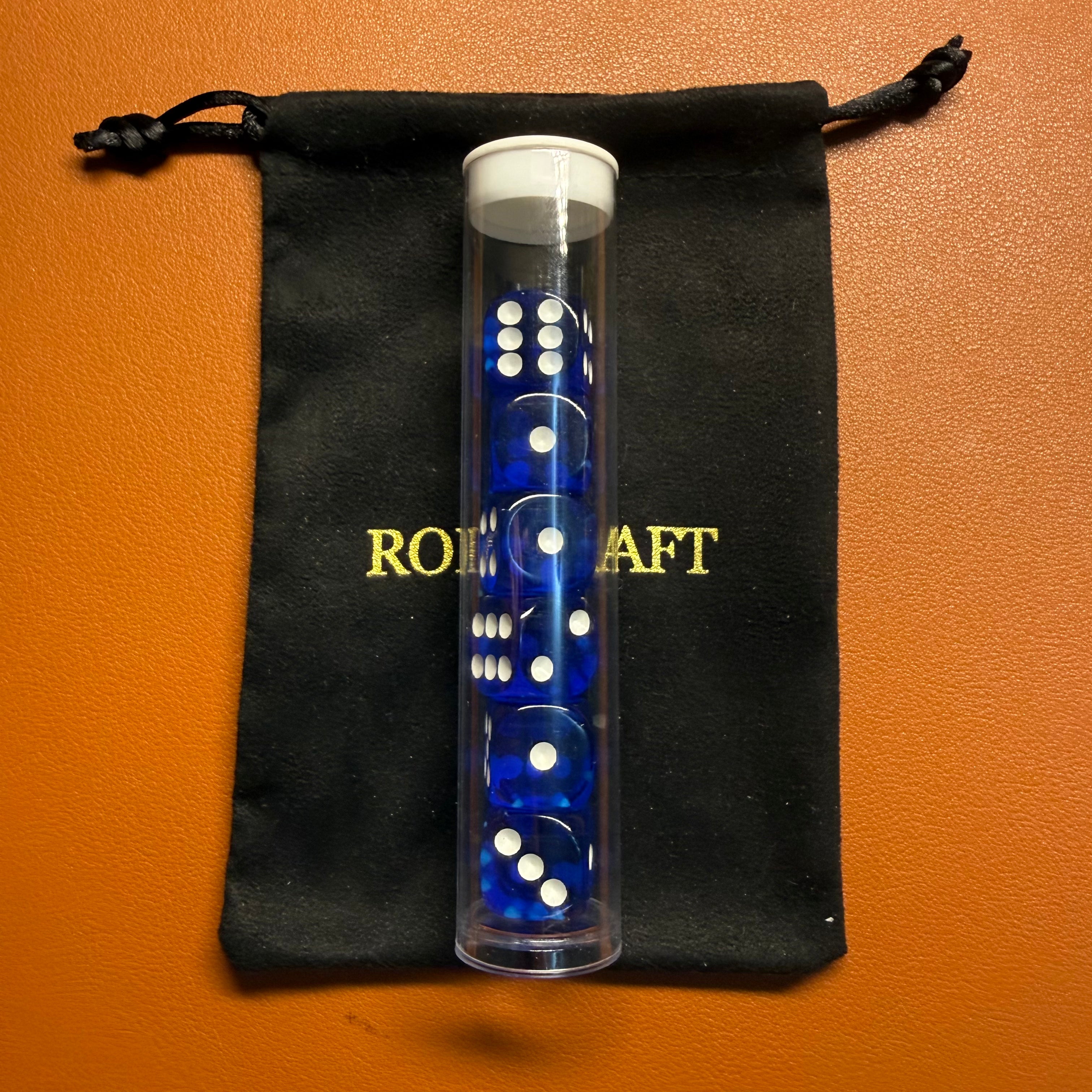 🧪 „Alchemisten-Elixier“ – 6er-W6 Würfel-Fläschchen
