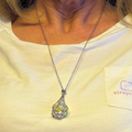"Schrein des Schicksals" – W20 Edelstahl-Kette