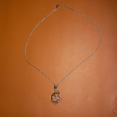 "Schrein des Schicksals" – W20 Edelstahl-Kette