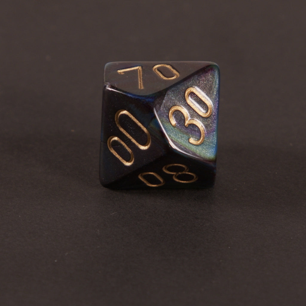 „Midnight Nebula“ 7-teiliges Premium Würfelset