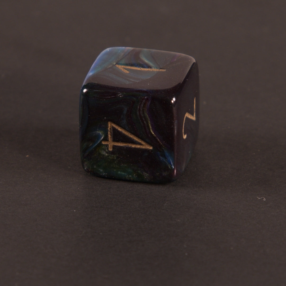 „Midnight Nebula“ 7-teiliges Premium Würfelset