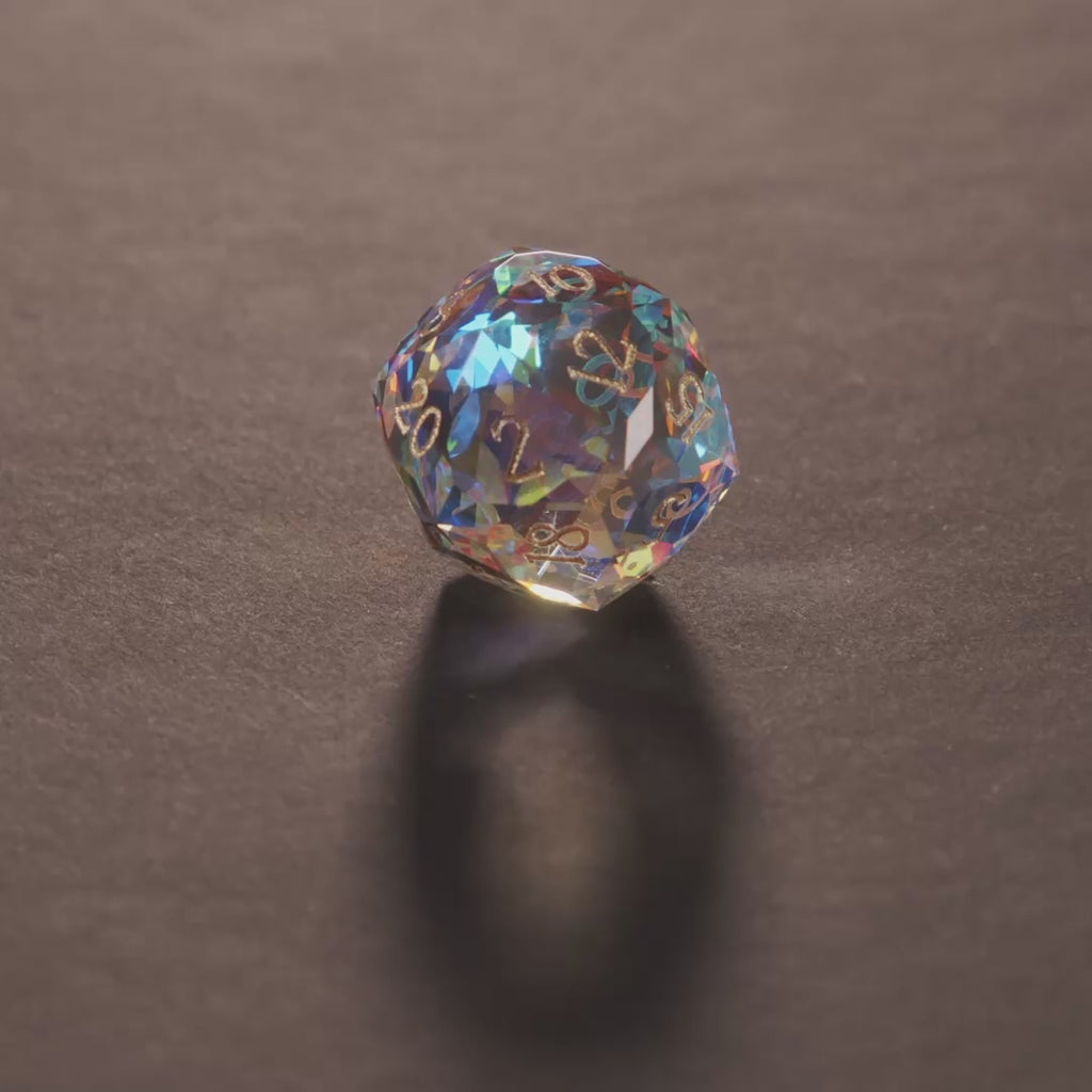 [3W20] Aurora Prismenglas – Abenteurer-Edition (3x W20, 4x W6)