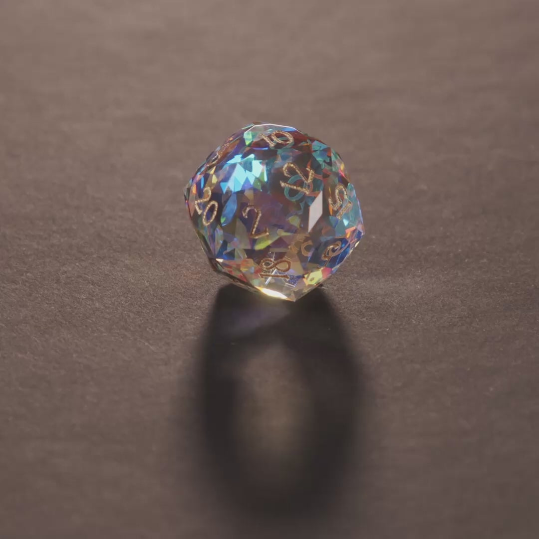 [3W20] Aurora Prismenglas – Abenteurer-Edition (3x W20, 4x W6)