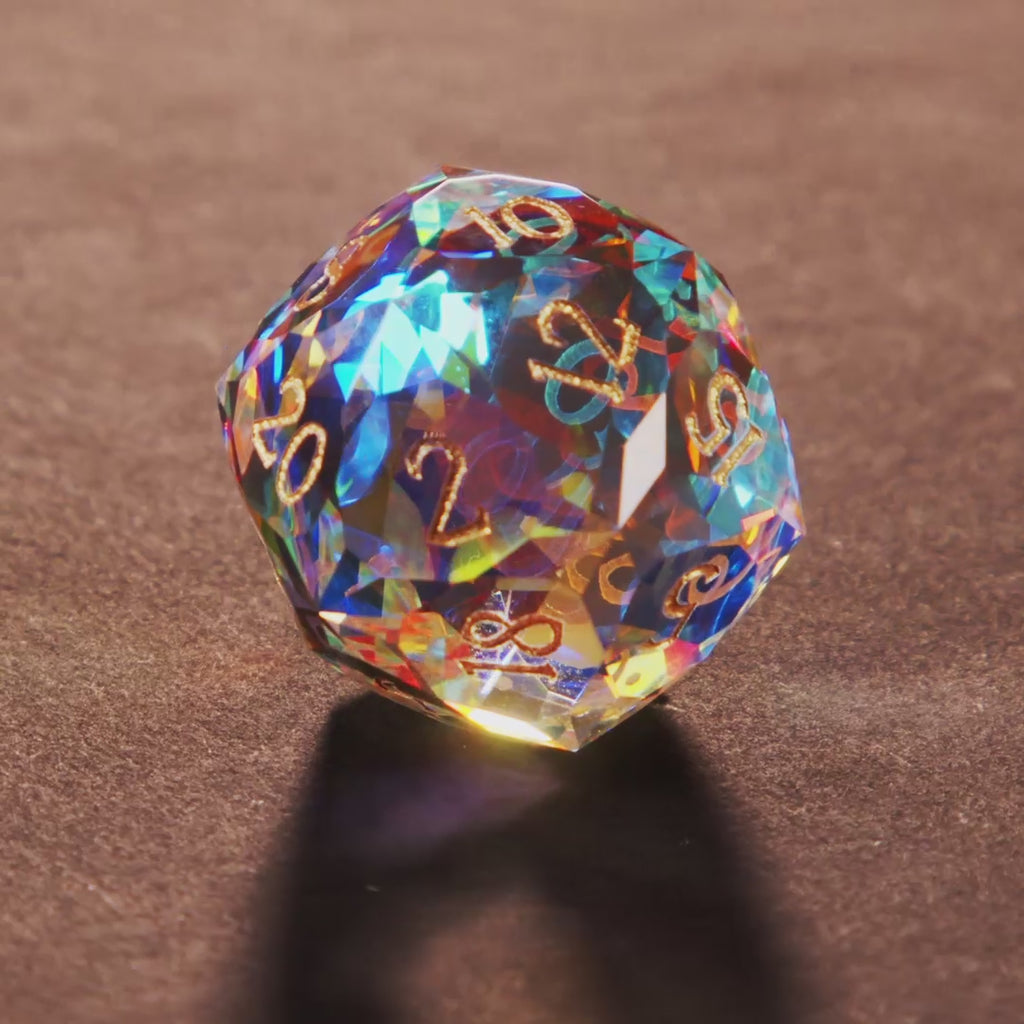 Aurora Prismenglas (Diamond-Cut)